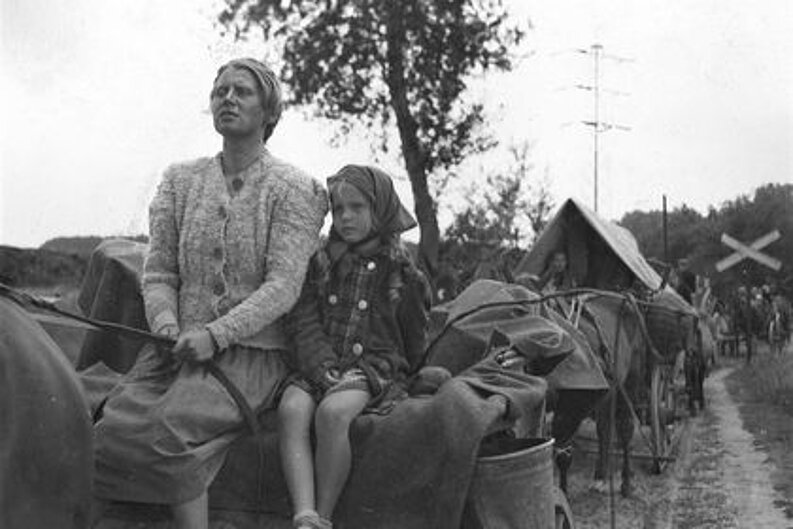 Filmszene aus »Freies Land« Milo Harbich, 1946 ©DEFA-Stiftung